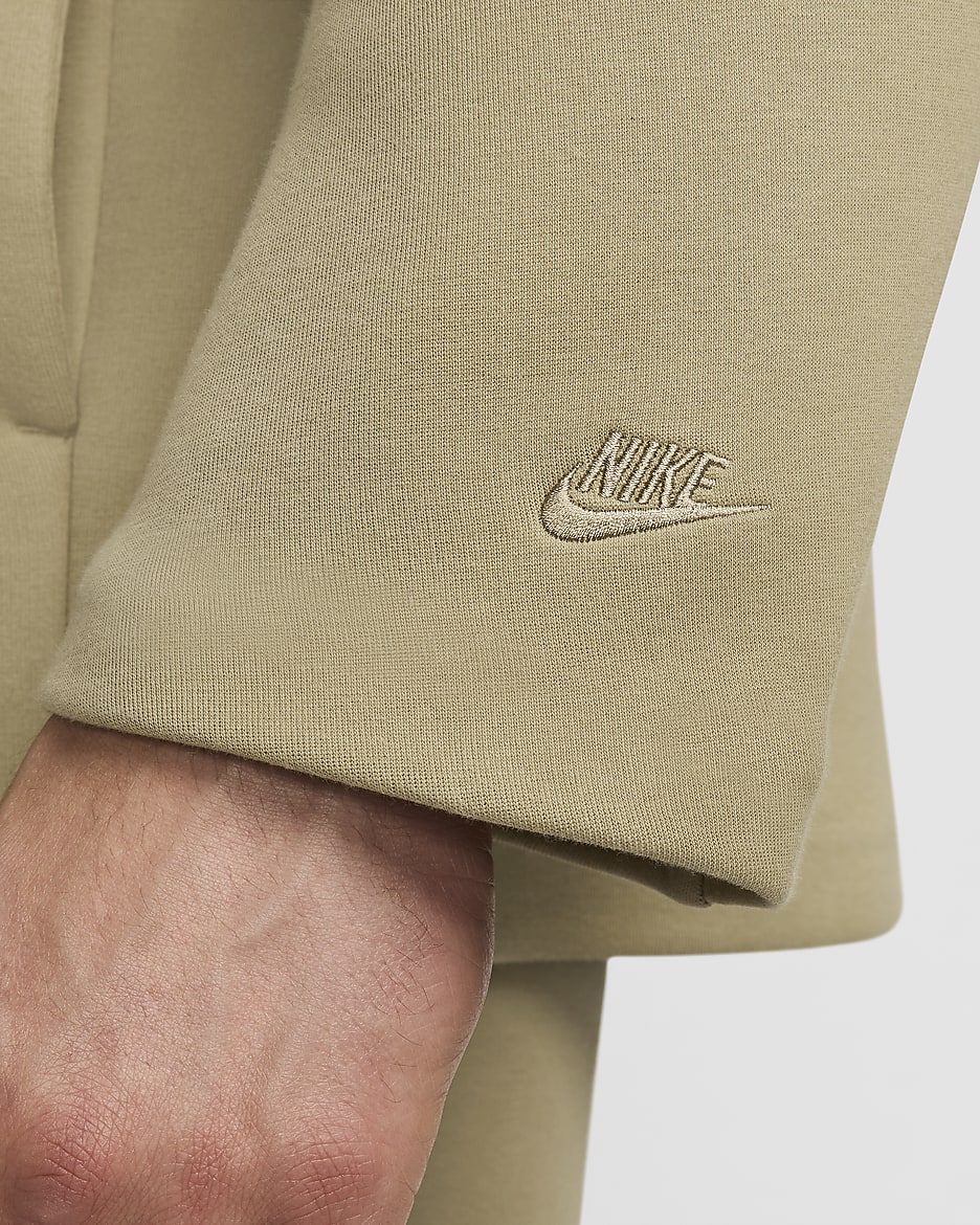 Nike Tech Fleece-Shacket (Herren) - Neutral Olive/Neutral Olive