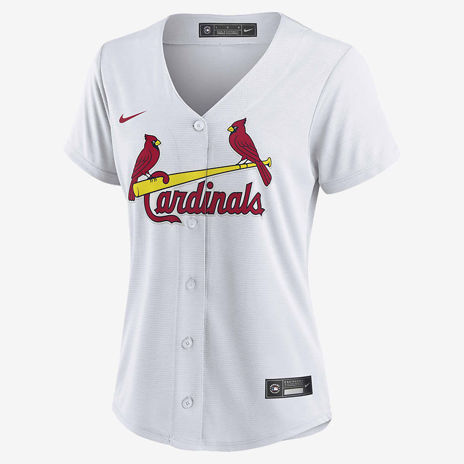 MLB St. Louis Cardinals (Yadier Molina) Women's Replica Baseball Jersey - White