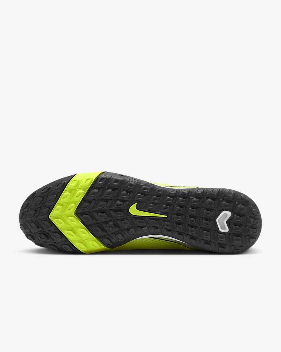 Nike Mercurial Superfly 10 Academy TF High-Top Football Shoes - Volt/Black