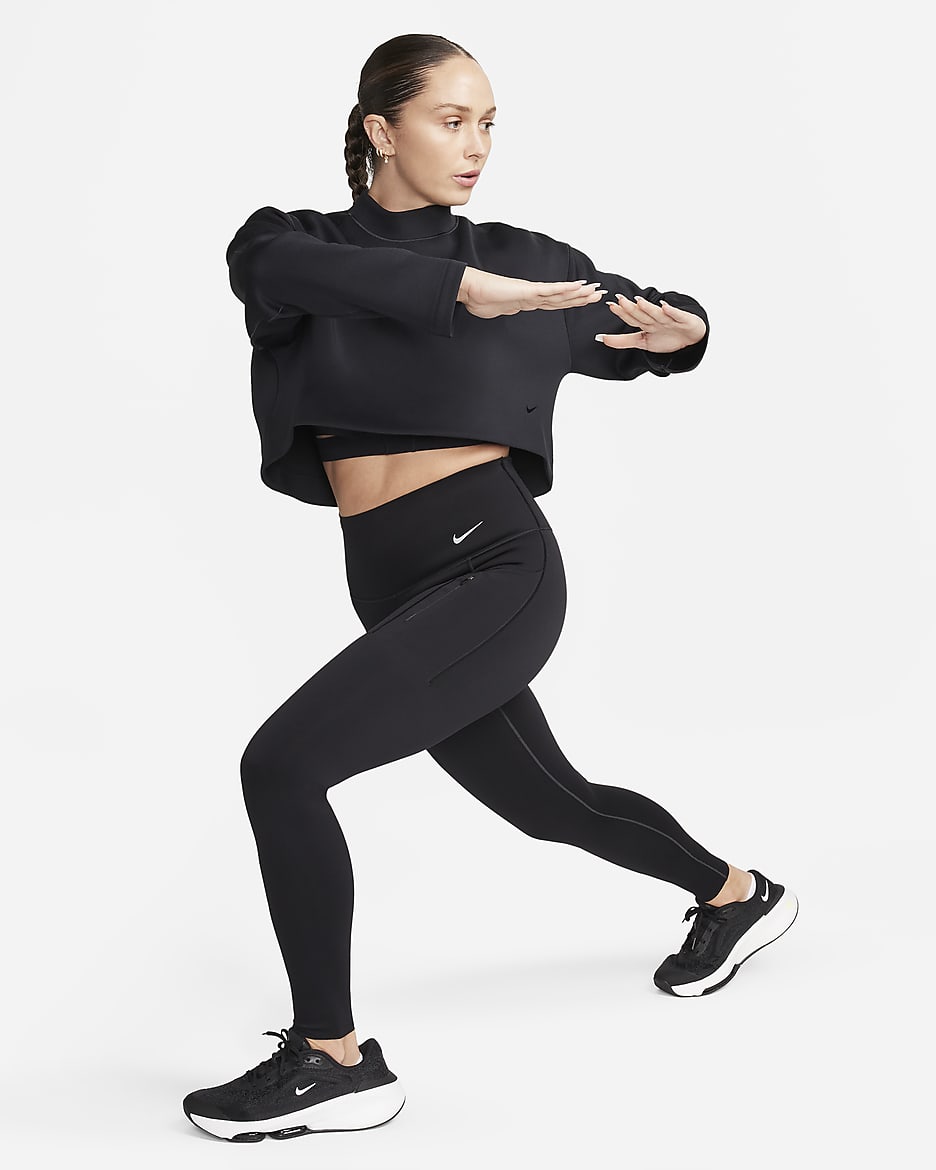 Nike Prima FutureMove Parte de arriba oversize Dri-FIT - Mujer - Negro