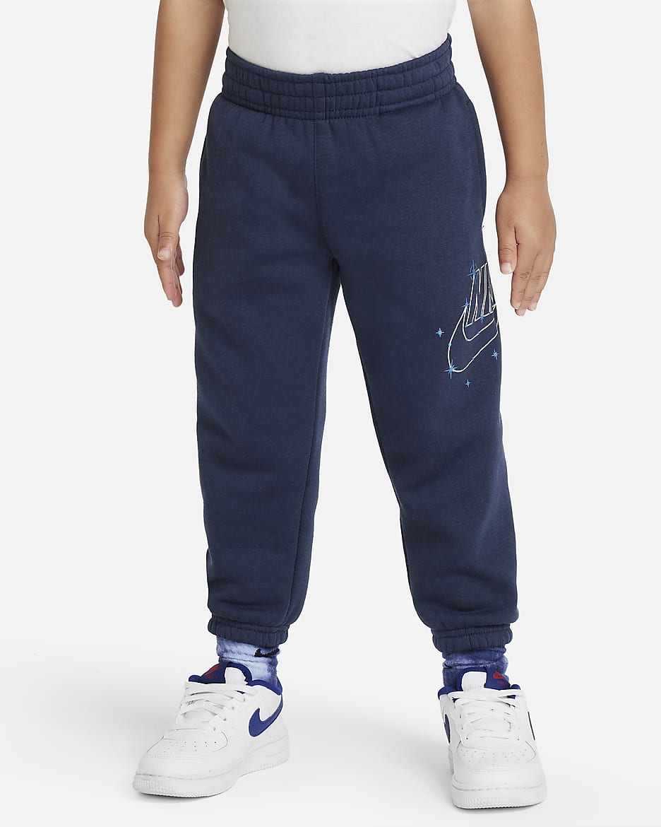 Παντελόνι Nike Sportswear Shine Fleece Pants για νήπια - Midnight Navy