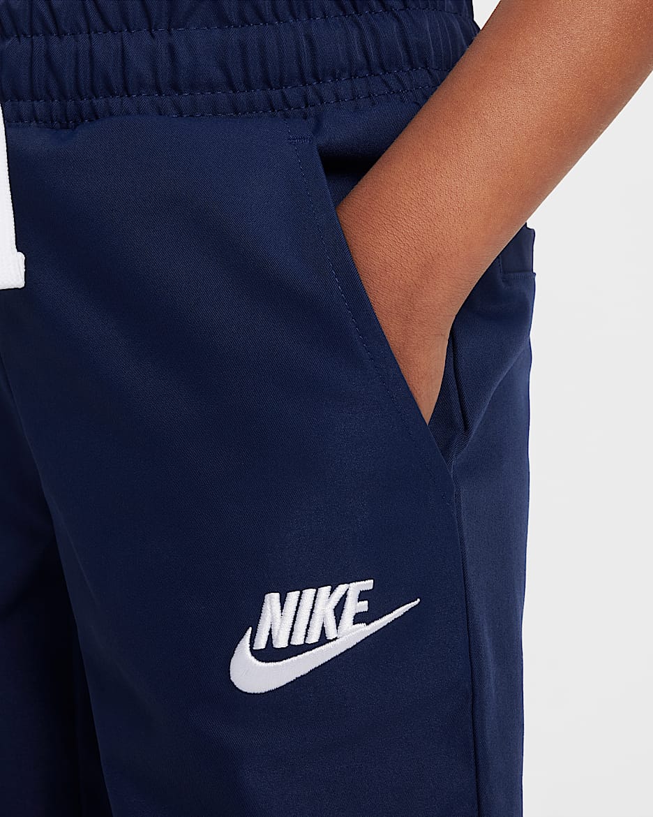 Nike Dri-FIT Little Kids' Woven Pants - Midnight Navy