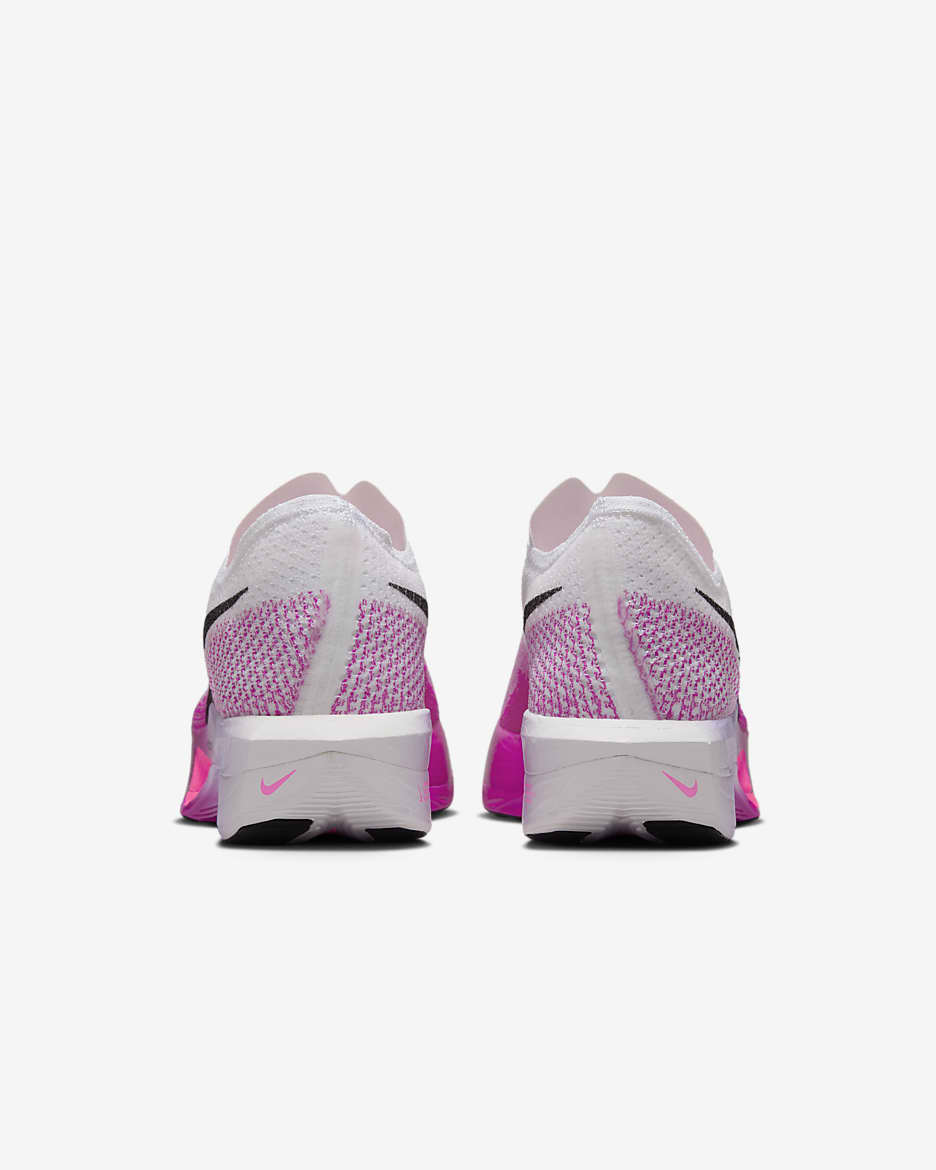 Tenis de carrera en carretera para hombre Nike Vaporfly 3 - Blanco/Morado vivo/Ágata morado/Negro