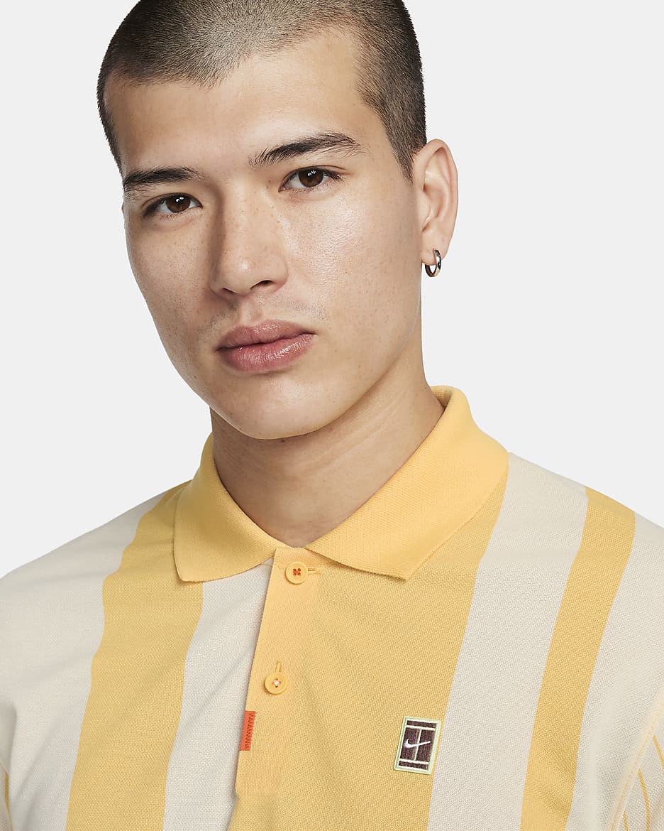 The Nike Polo Dri-FIT polo voor heren - Topaz Gold