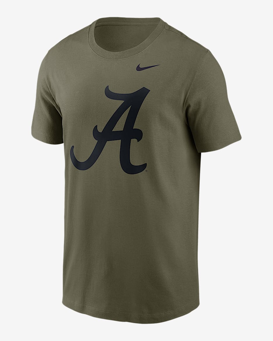 Alabama Campus Primetime Men's Nike Dri-FIT College T-Shirt - Olive