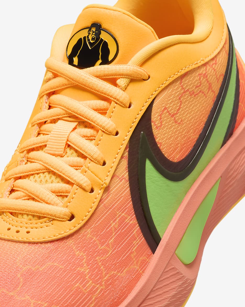 Giannis Freak 6 kosárlabdacipő nagyobb gyerekeknek - Light Wild Mango/Fekete/Laser Orange/Action Green