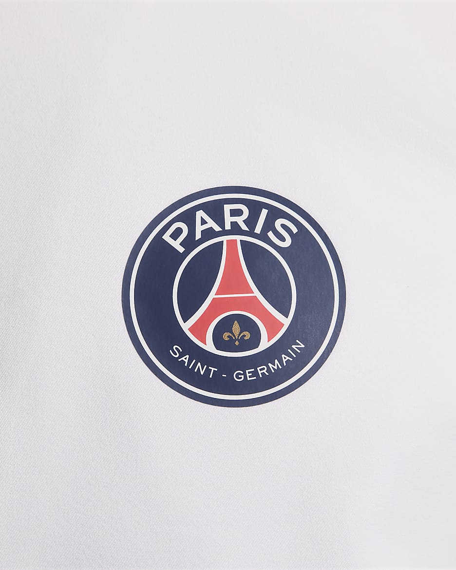 Paris Saint-Germain Strike Nike Dri-FIT Fußballjacke für Herren - Weiß/Midnight Navy/University Red/University Red