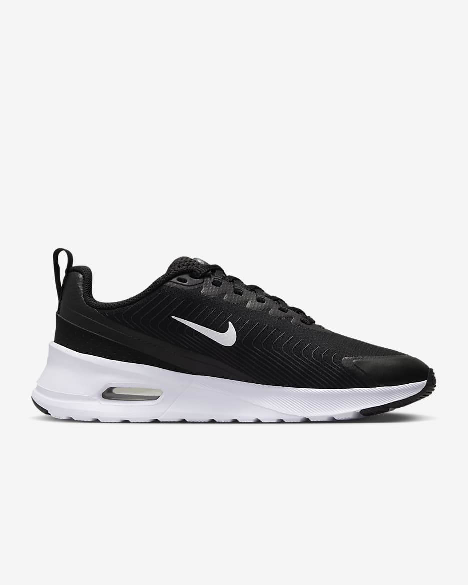 Nike Air Max Nuaxis Women's Shoes - Black/Dark Grey/Comet Red/White