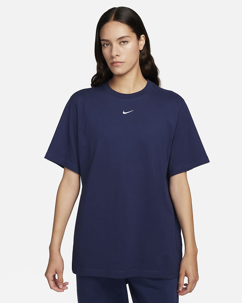 Nike Sportswear Essential Women's T-Shirt - Midnight Navy