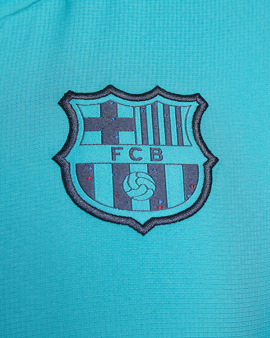 F.C. Barcelona Third Women's Nike Football Woven Jacket - Energy/Thunder Blue