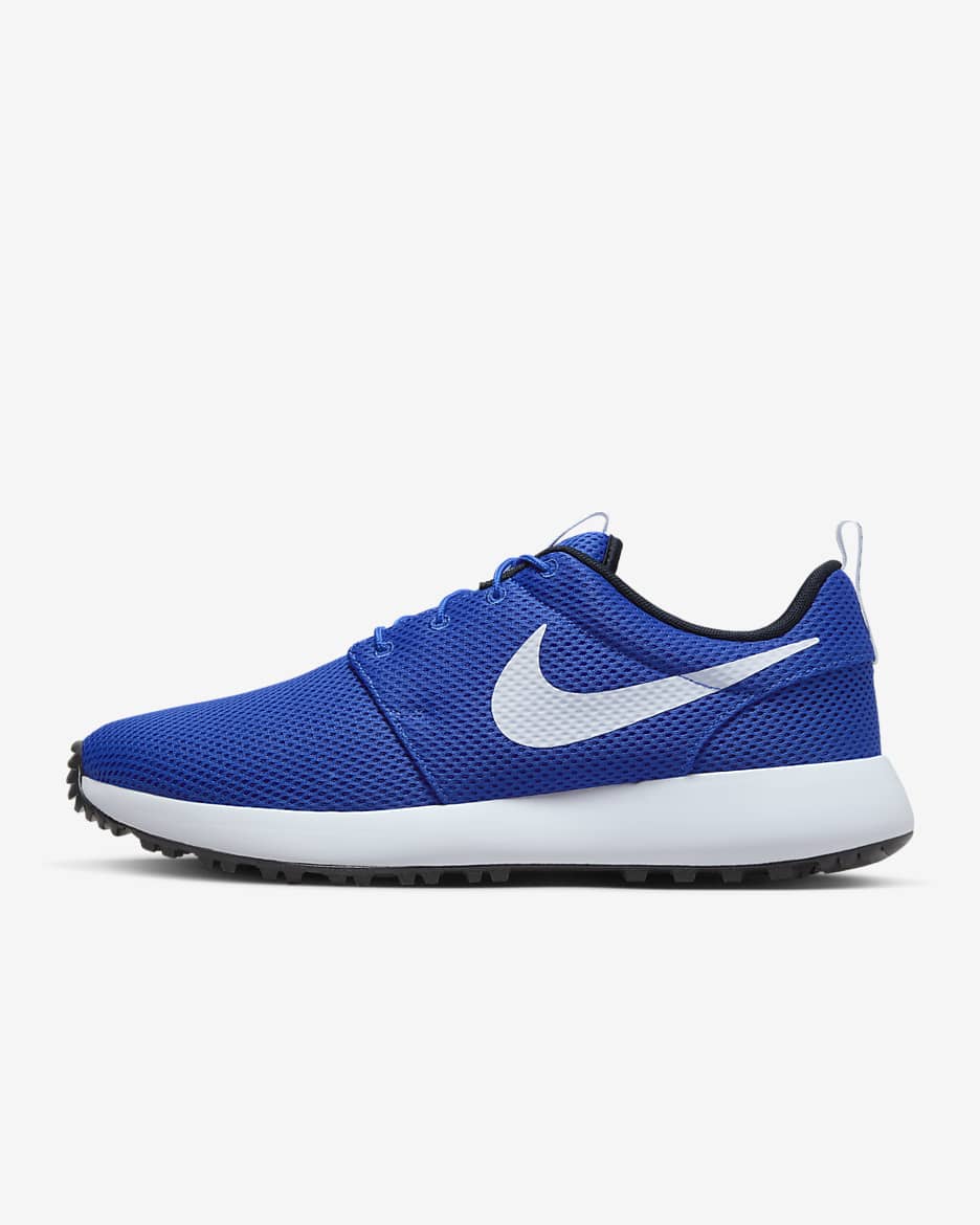 Roshe G Next Nature Men's Golf Shoes - Hyper Royal/Black/White