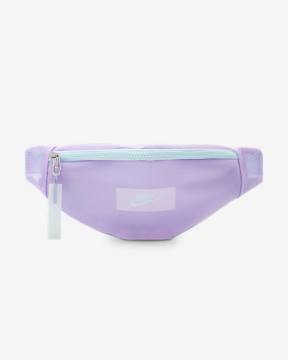 Bolsa bandolera (pequeña, 1 L) Nike Heritage - Hortensias/Azul glacial/Azul glacial