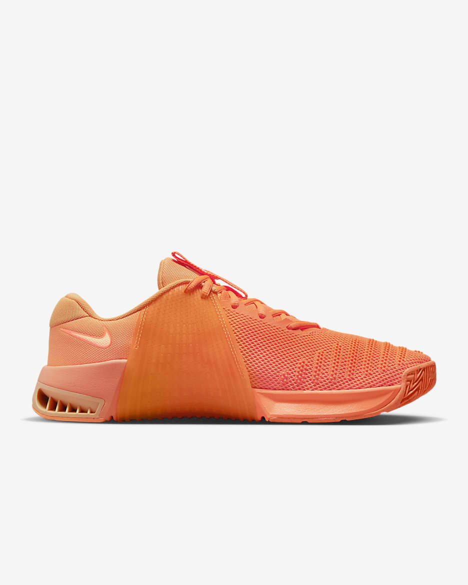 Tenis de entrenamiento para hombre Nike Metcon 9 AMP - Naranja atómico/Melocotón hielo/Crema melocotón/Blanco