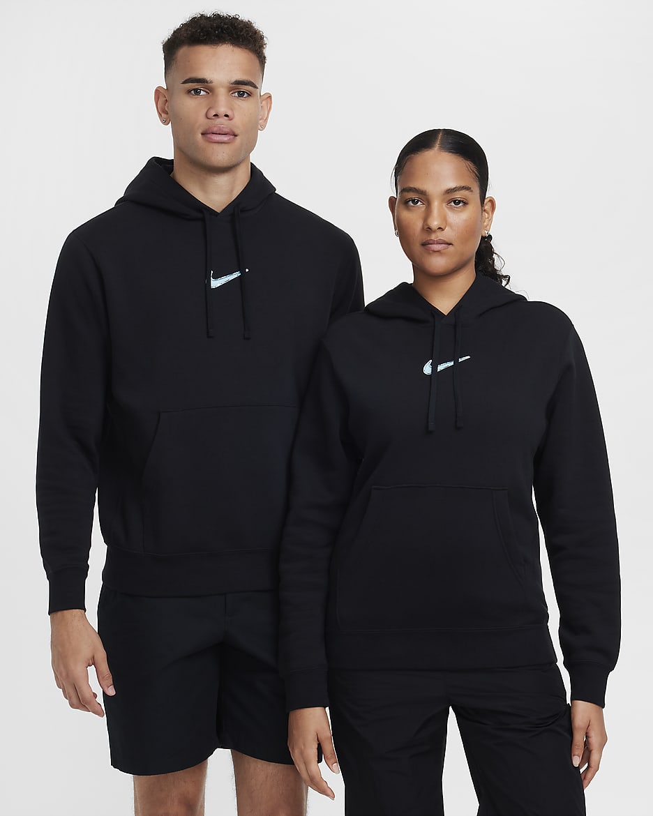Sudadera con gorro Club Nike Sportswear - Negro