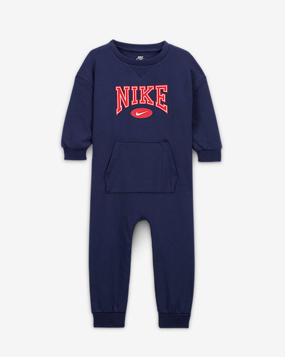 Mono para bebé (0 a 9 meses) Nike Game Day Essentials - Azul marino medianoche