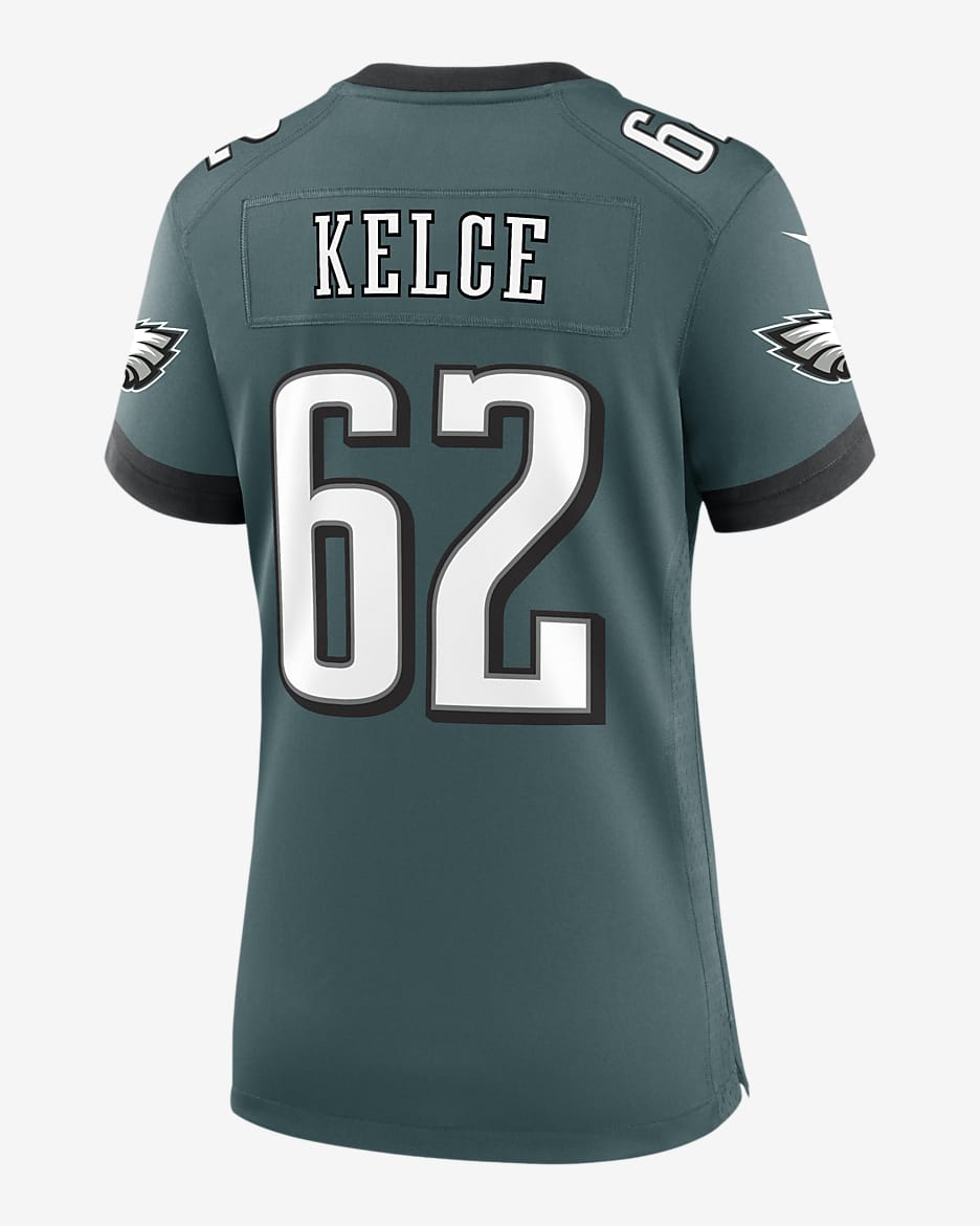 Jersey de la NFL Nike Game para mujer Jason Kelce Philadelphia Eagles - Verde