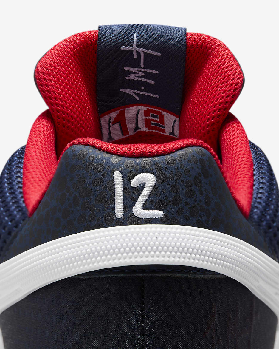 Ja 1 Zapatillas de baloncesto - Midnight Navy/University Red/Blanco