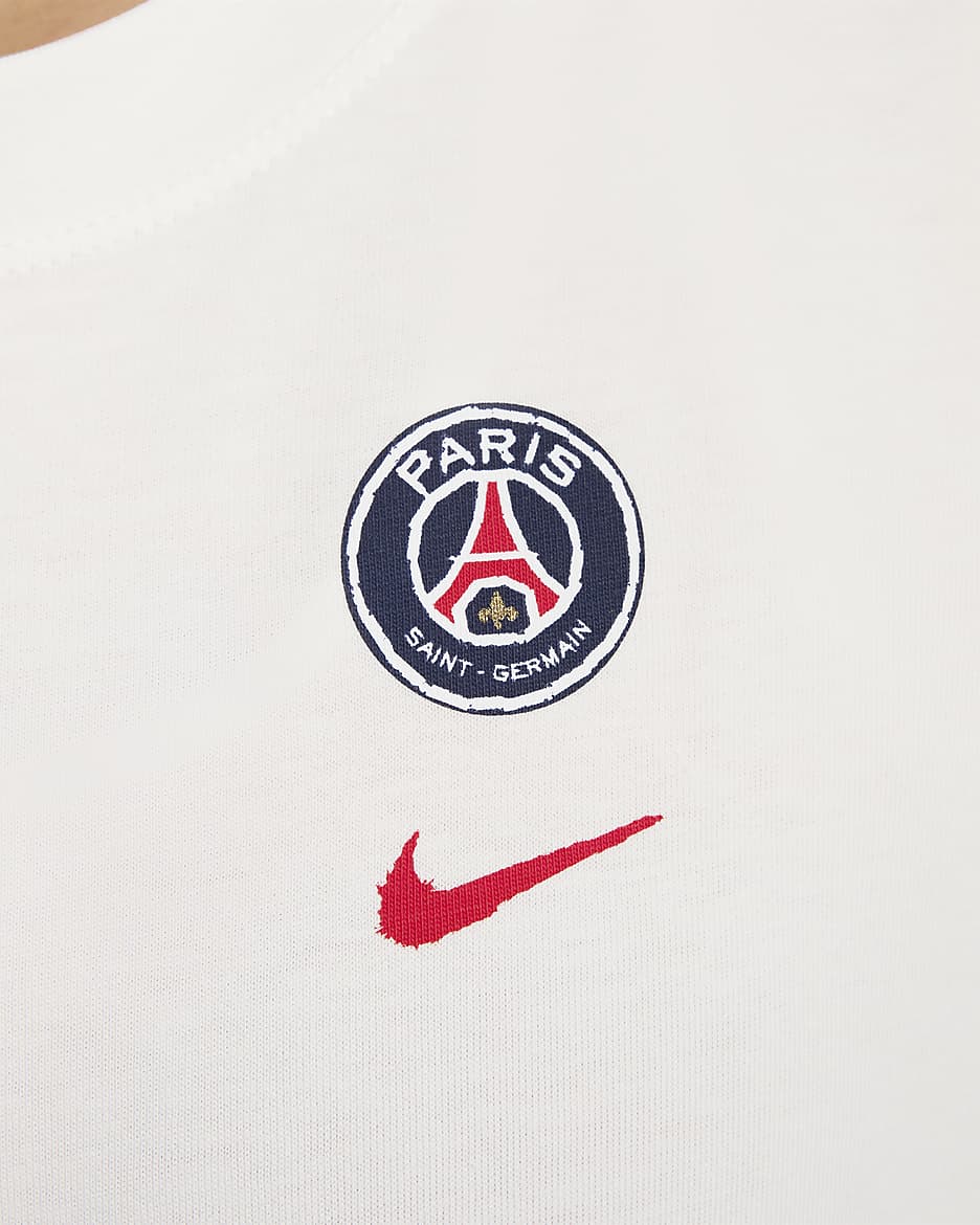 Paris Saint-Germain Fan Nike Fußball-T-Shirt (Damen) - Sail