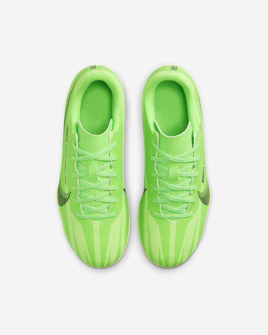 Nike Jr. Vapor 15 Club Mercurial Dream Speed Younger/Older Kids' MG Low-Top Football Boot - Green Strike/Stadium Green/Black