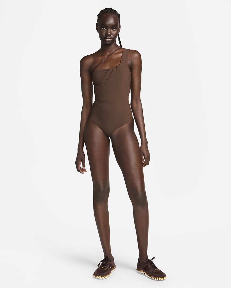 Nike x Jacquemus Damen-Bodysuit - Cacao Wow