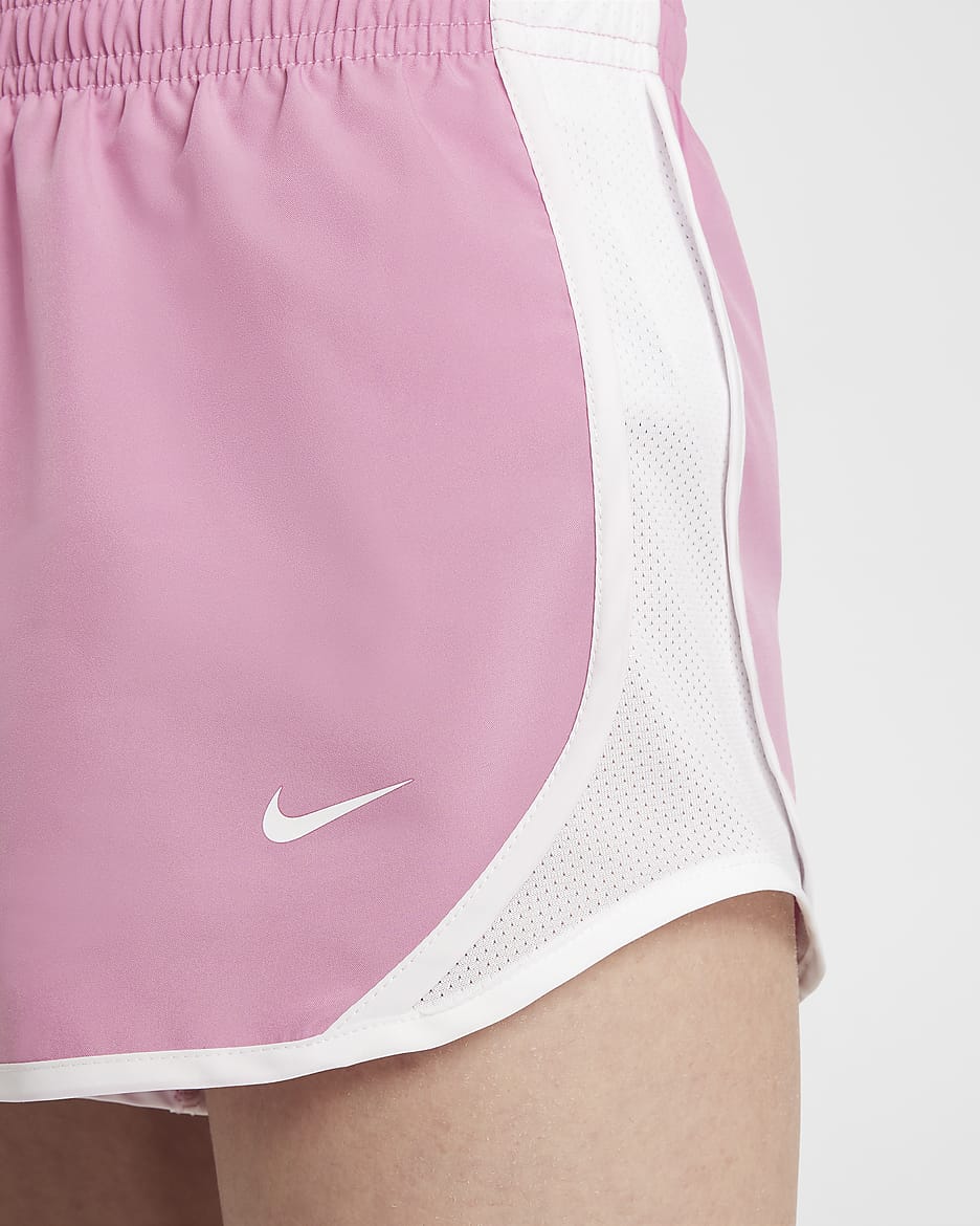 Nike Tempo Big Kids' (Girls') Dri-FIT Running Shorts - Magic Flamingo/White/White/White