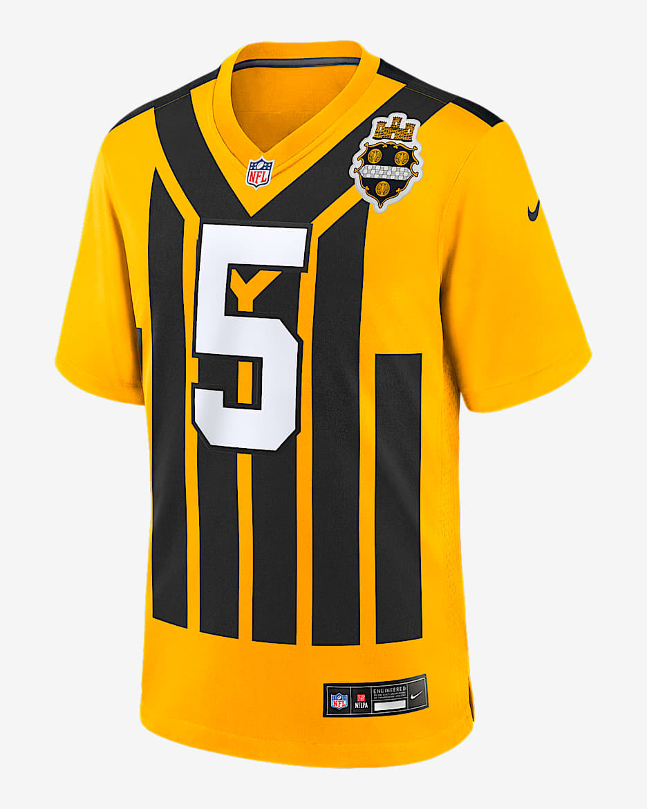 Jalen Ramsey Pittsburgh Steelers Men's Nike NFL Game Jersey - Gold