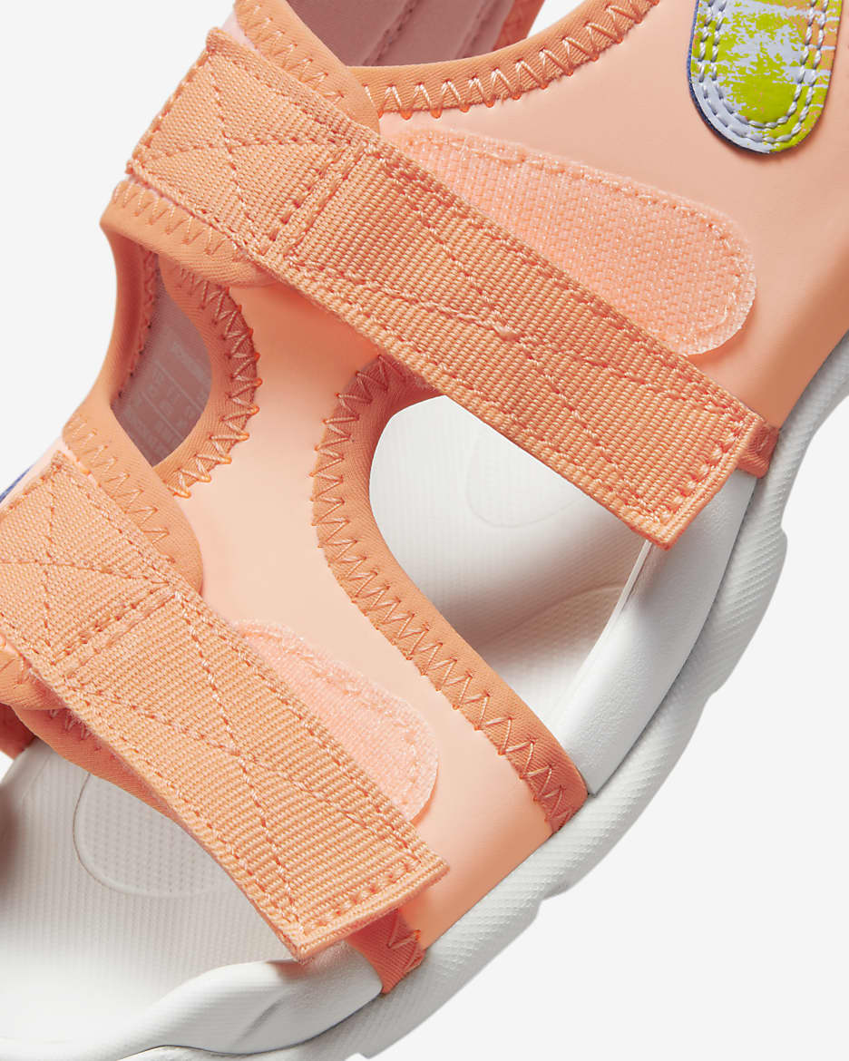 Nike Sunray Adjust 6 SE Badeslipper für ältere Kinder - Arctic Orange/Photon Dust/Orange Trance/Multi-Color