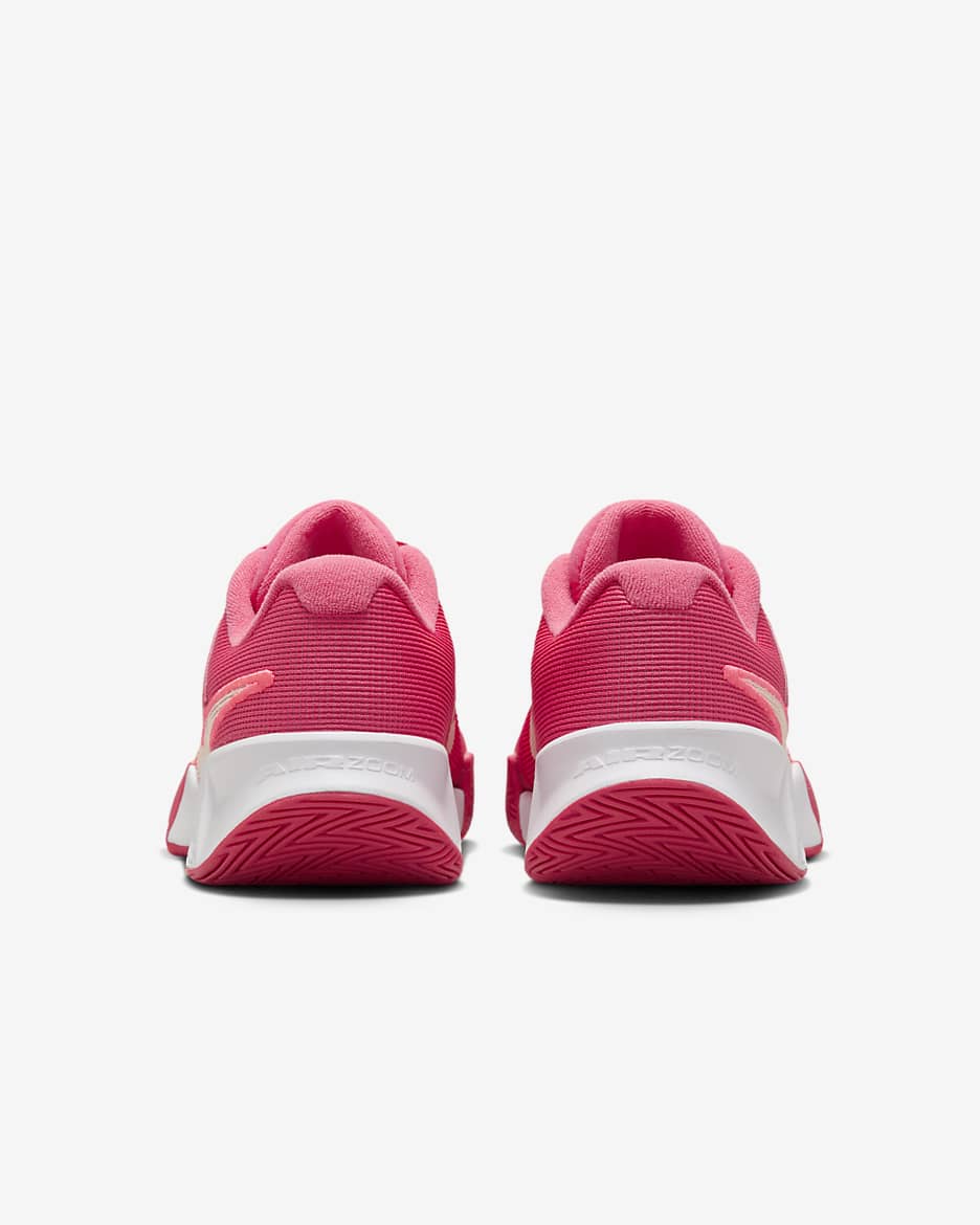 Chaussure de tennis pour surface dure Nike GP Challenge Pro pour femme - Aster Pink/Hot Punch/Crimson Tint