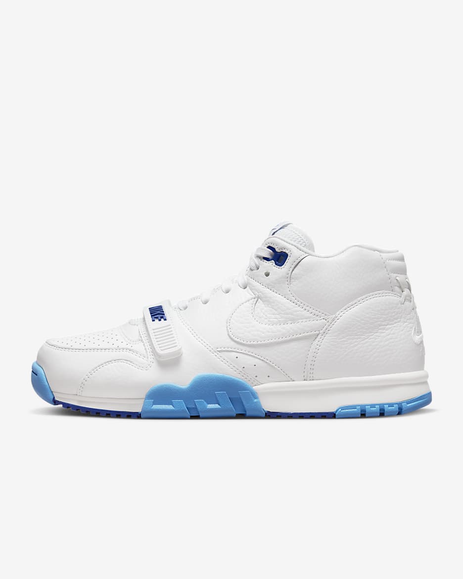 Tenis para hombre Nike Air Trainer 1 - Blanco/Azul universitario/Azul eléctrico/Blanco