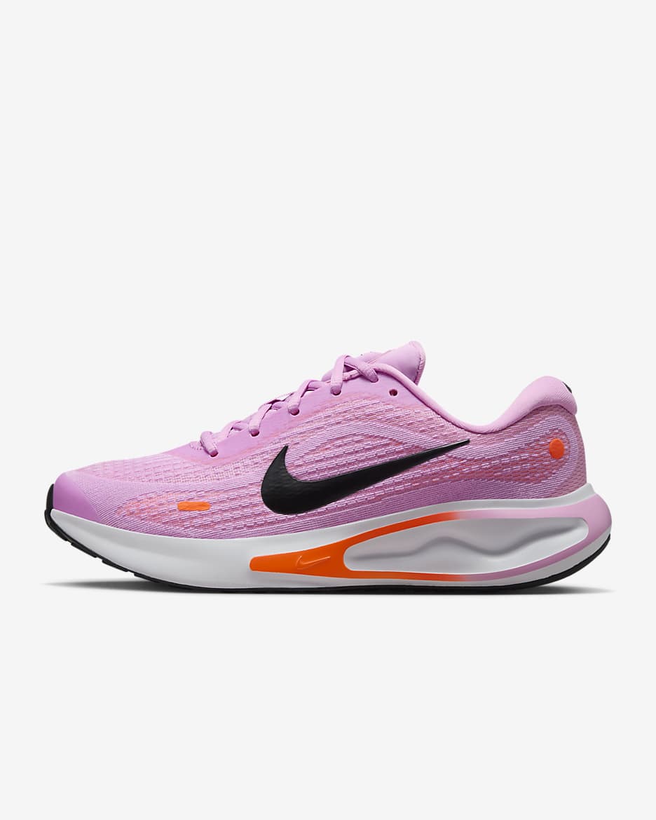 Nike Journey Run 女款路跑鞋 - Beyond Pink/Hyper Crimson/Light Wild Mango/黑色