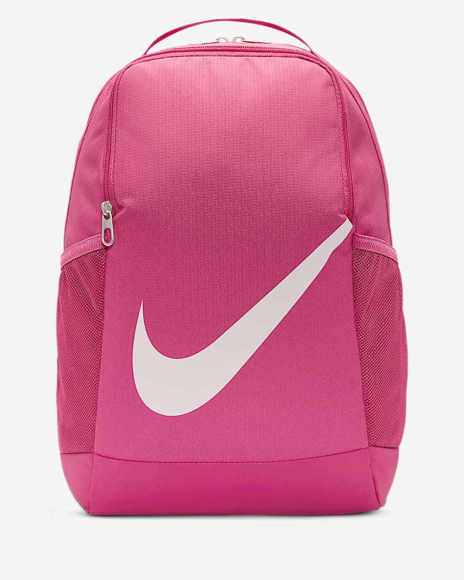 Nike Brasilia Rugzak voor kids (18 liter) - Sweet Beet/Sweet Beet/Platinum Violet