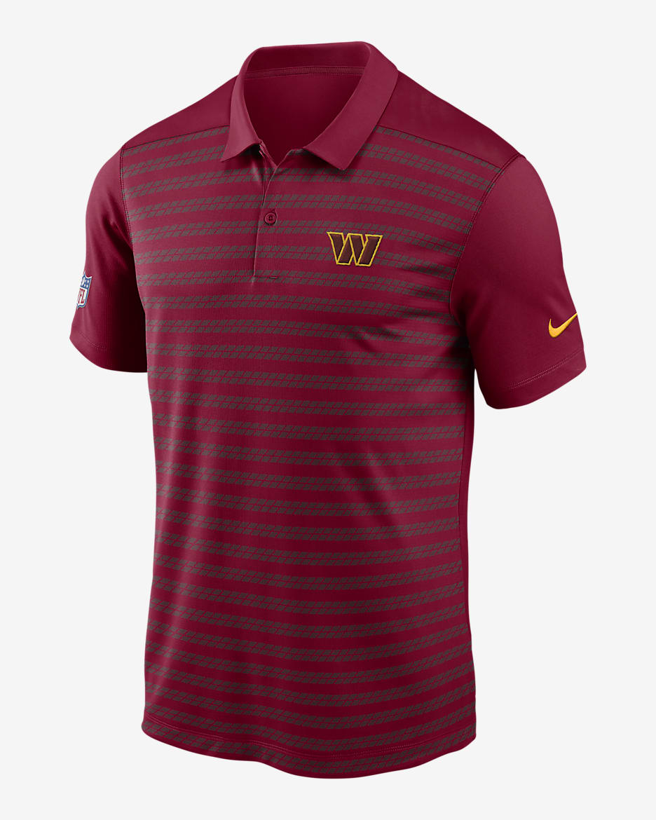 Washington Commanders Sideline Victory Men's Nike Dri-FIT NFL Polo - Red