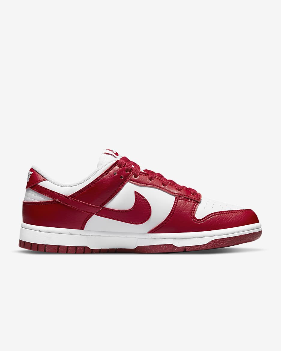 Nike Dunk Low Next Nature Women's Shoes - White/Gym Red