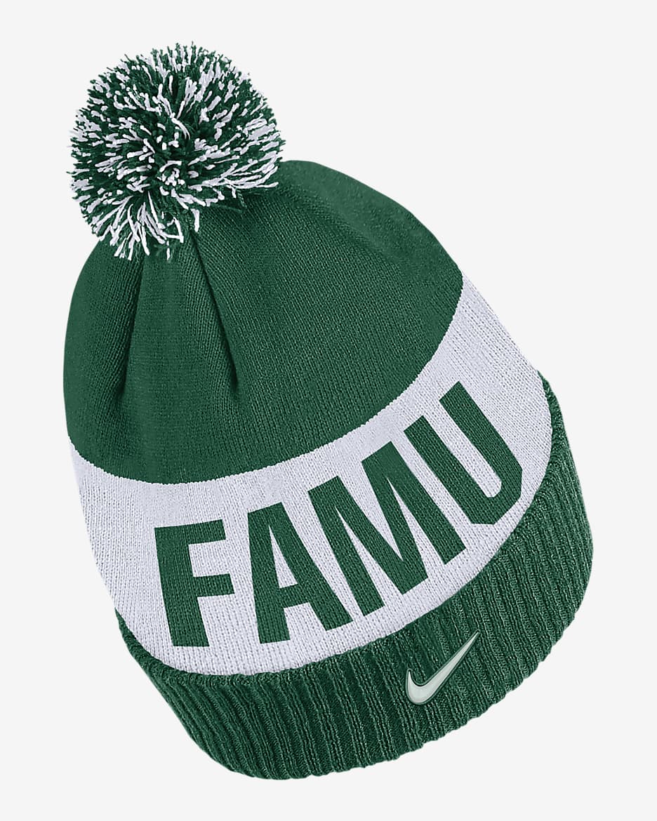 FAMU Nike College Beanie - Gorge Green