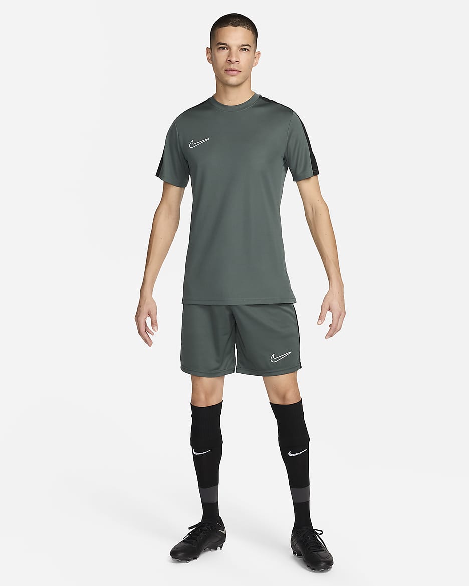 Short de foot Nike Dri-FIT Academy pour homme - Vintage Green/Noir/Blanc