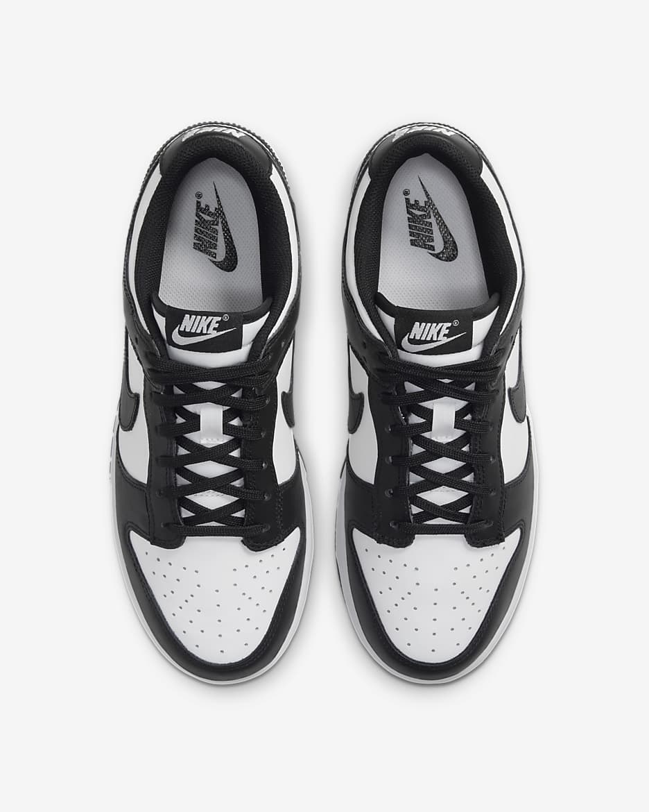 Tenis para mujer Nike Dunk Low - Blanco/Blanco/Negro