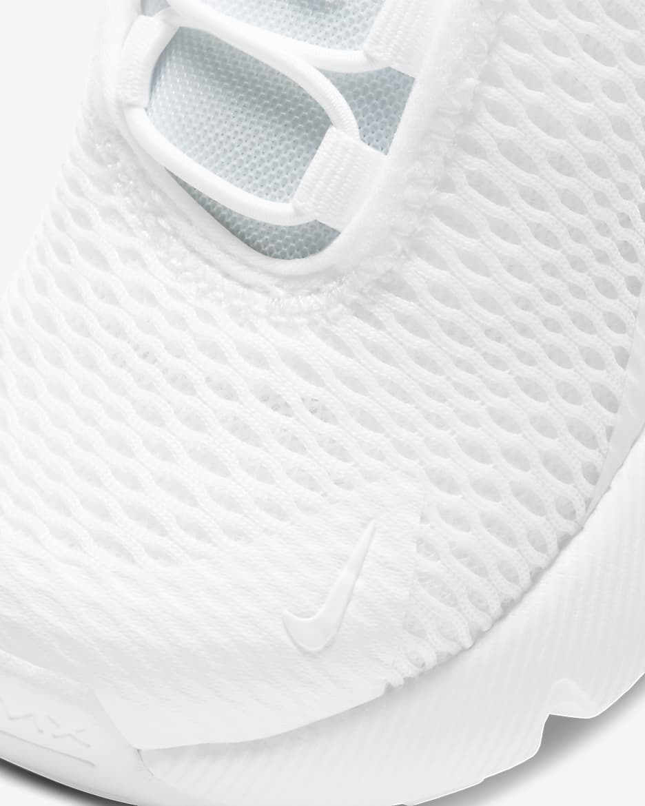 Tenis para bebé e infantil Nike Air Max 270 - Blanco/Plata metalizado/Blanco