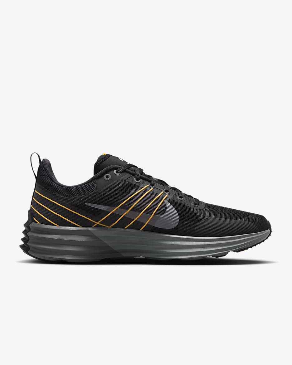 Sapatilhas Nike Lunar Roam para homem - Preto/Cinzento Smoke/Laranja Laser/Cinzento Iron