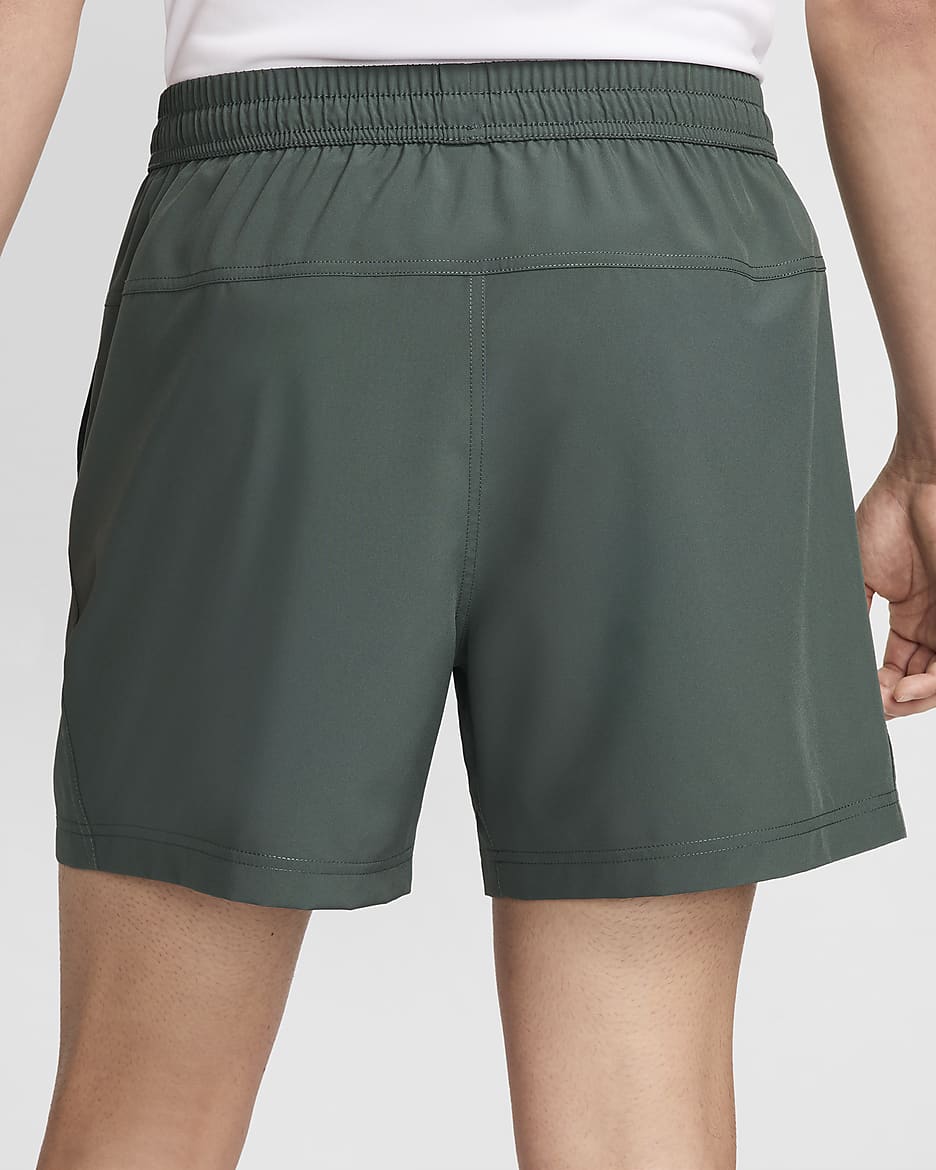 Nike Form Men's Dri-FIT 5" Unlined Versatile Shorts - Vintage Green/Black