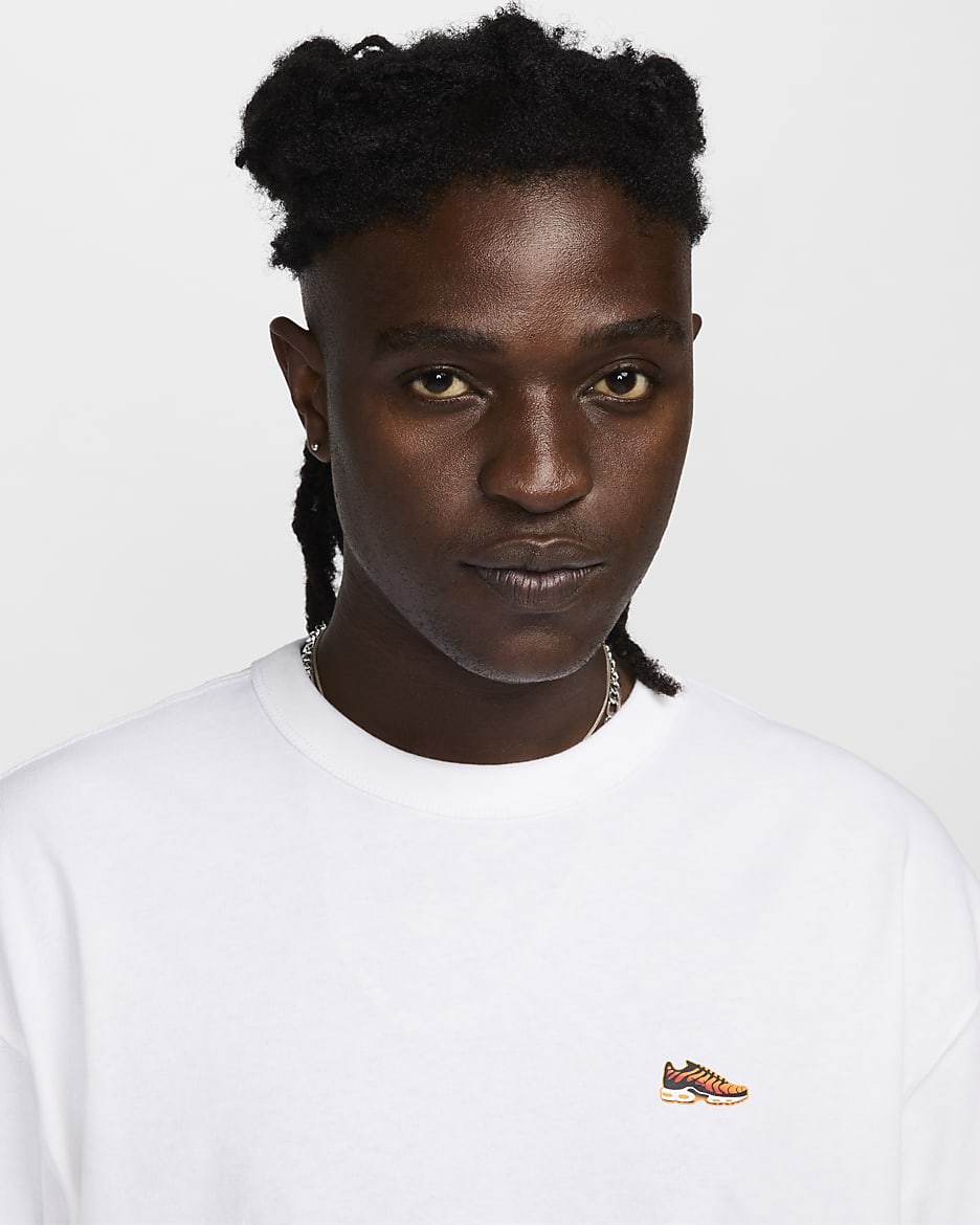 Nike Sportswear Premium Men's T-Shirt - White/White