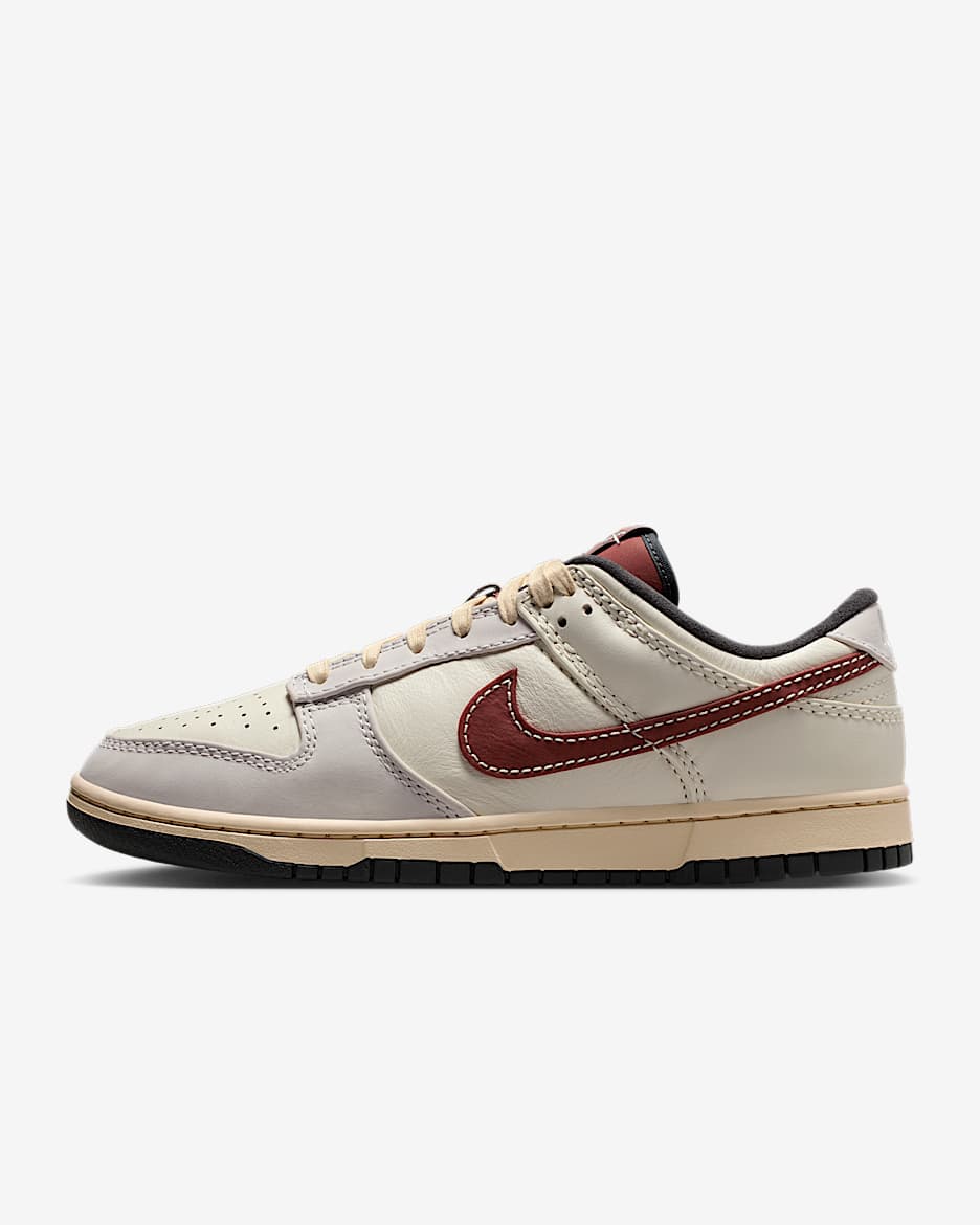 Nike Dunk Low Men's Shoes - Dark Pony/Pearl White/Dark Smoke Grey/Soft Pearl
