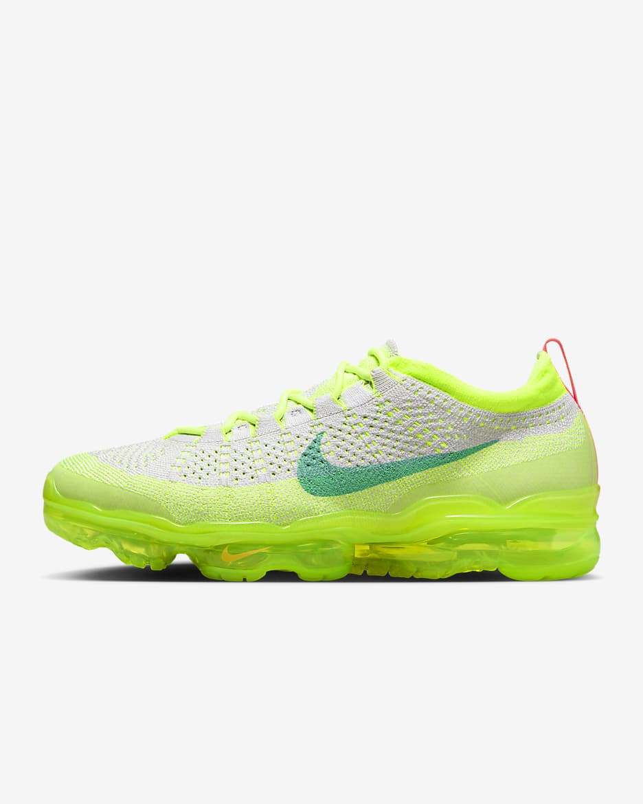 Flyknit Shoes Nike Vapormax Flyknit Hombre Verdes Mens White