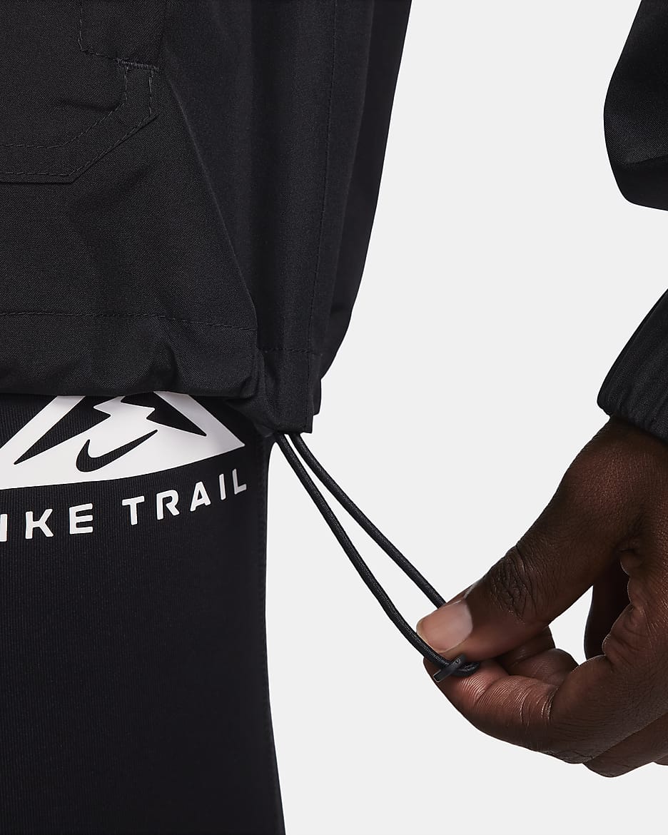 Nike Trail GORE-TEX INFINIUM™ Women's Trail Running Jacket - Black/Black/Dark Smoke Grey