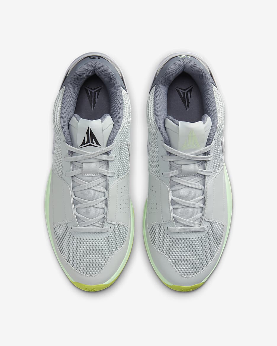 Ja 1 EP Basketball Shoes - Light Silver/Cyber/Cool Grey/Granite