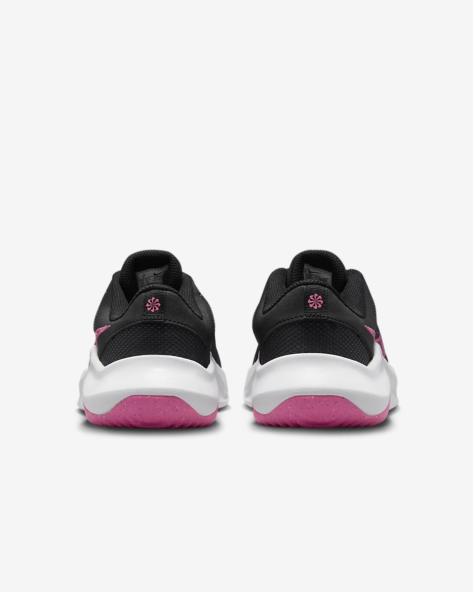 Nike Legend Essential 3 Next Nature Workout-Schuh für Damen - Schwarz/Particle Grey/Dark Smoke Grey/Pinksicle