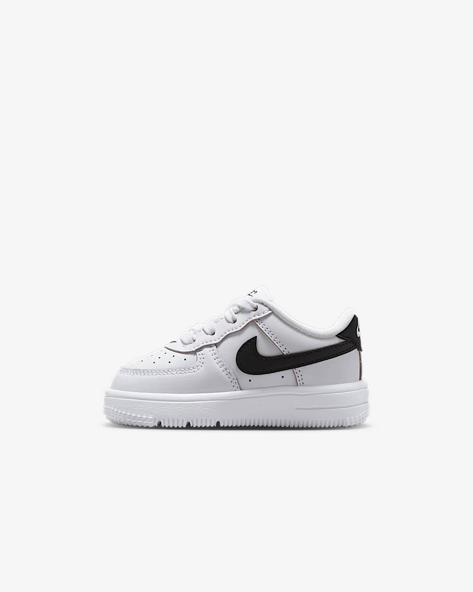 Nike Force 1 Low Baby/Toddler Shoes - White/Black