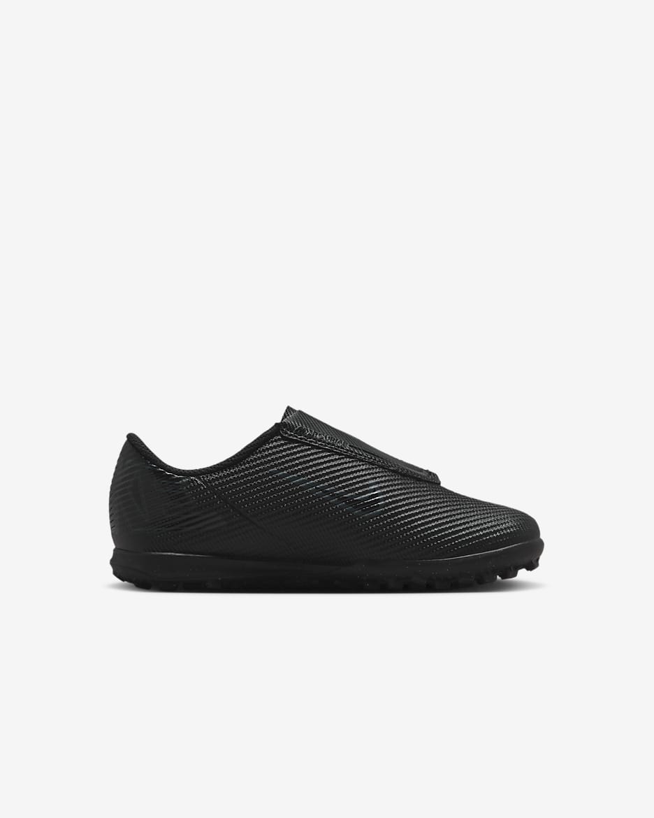 Chaussure de foot basse pour surface synthétique Nike Jr. Mercurial Vapor 16 Club pour enfant - Noir/Deep Jungle/Noir