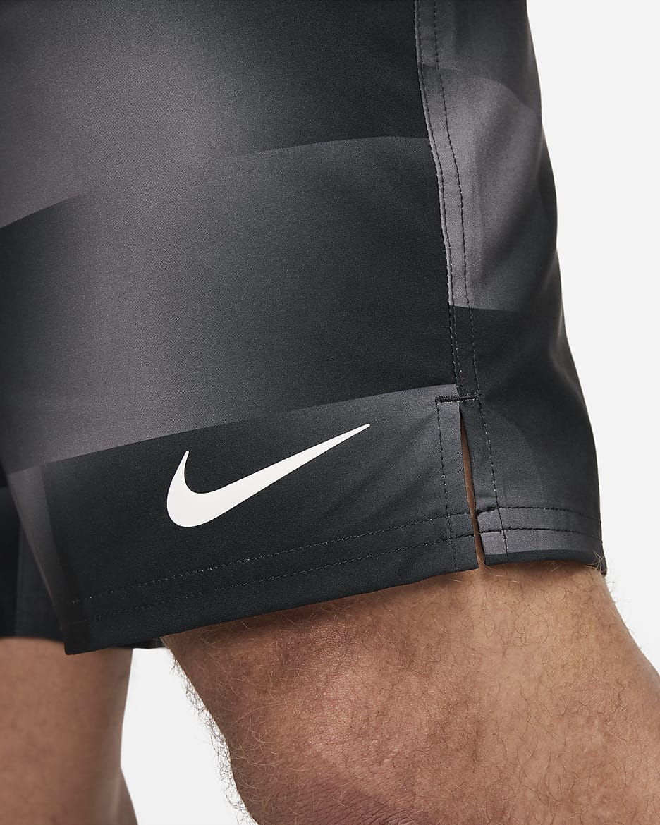 Shorts de vóleibol de 23 cm para hombre - Negro