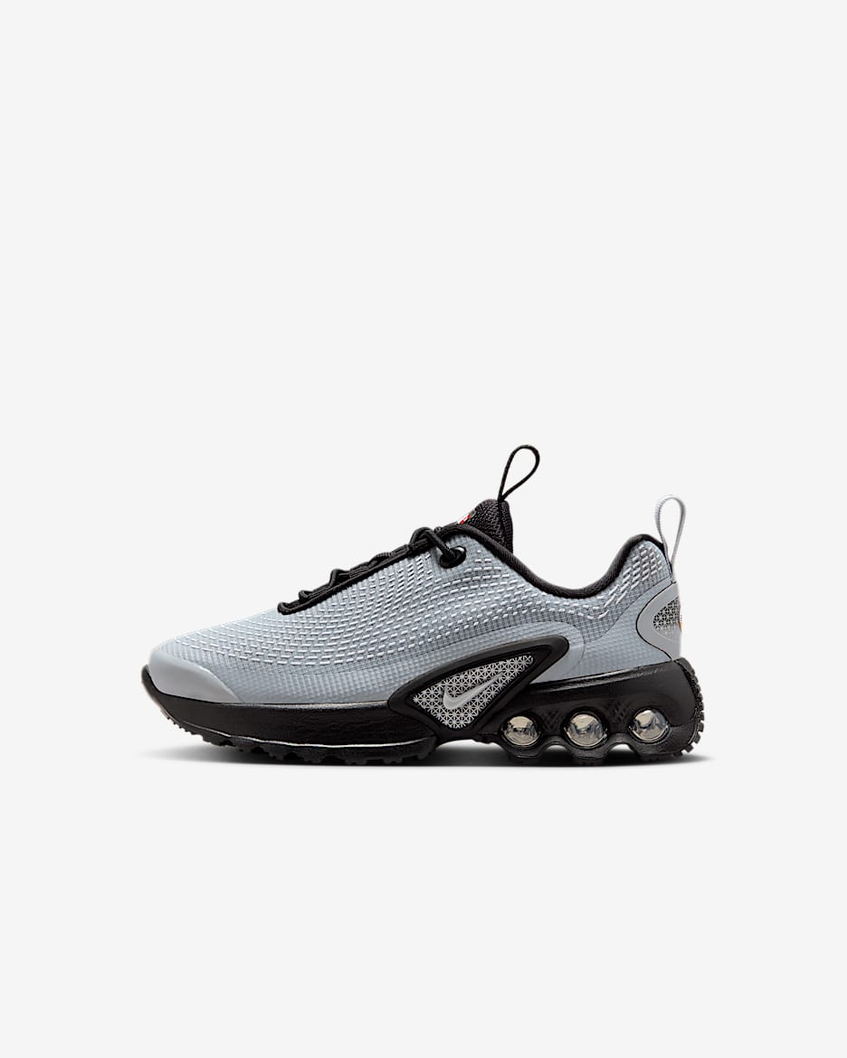 Tenis para niños de preescolar Nike Air Max Dn - Gris lobo/Negro/Antracita/Blanco cumbre