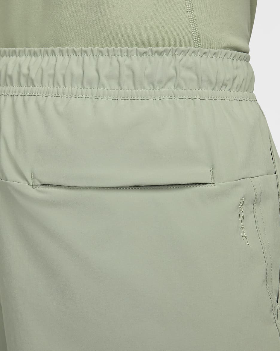 Shorts versátiles sin forro Dri-FIT de 18 cm para hombre Nike Unlimited - Horizonte jade/Negro/Horizonte jade